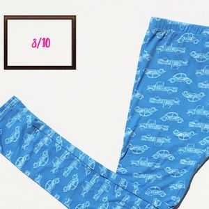 Dot Dot Smile - size 8/10 - cars! - leggings